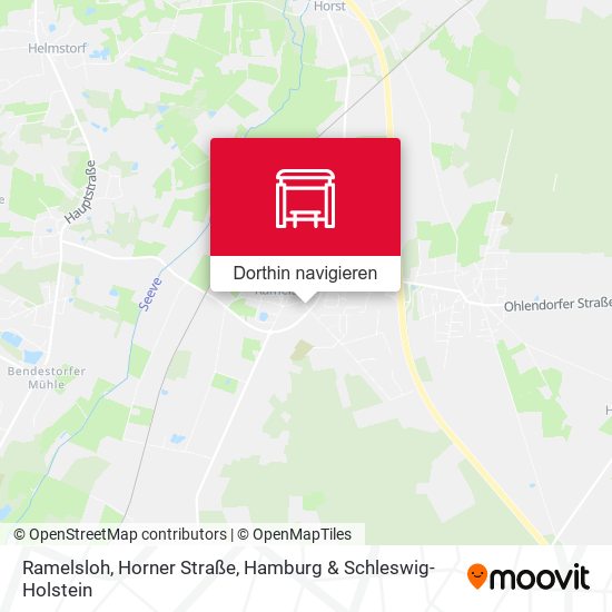 Ramelsloh, Horner Straße Karte