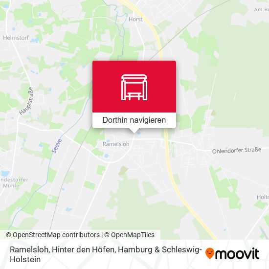 Ramelsloh, Hinter den Höfen Karte