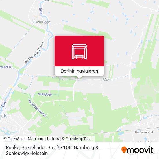 Rübke, Buxtehuder Straße 106 Karte