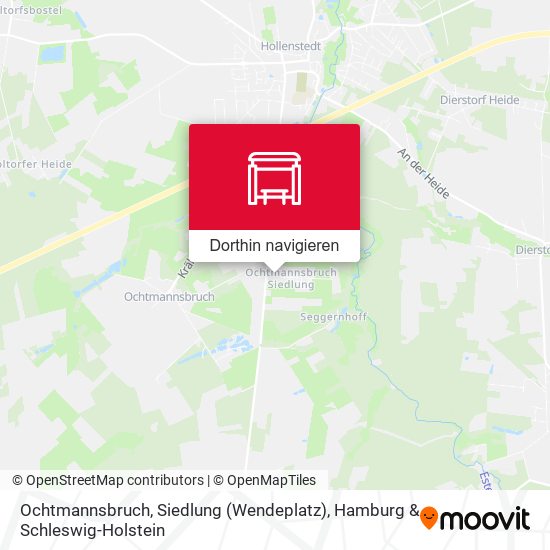Ochtmannsbruch, Siedlung (Wendeplatz) Karte