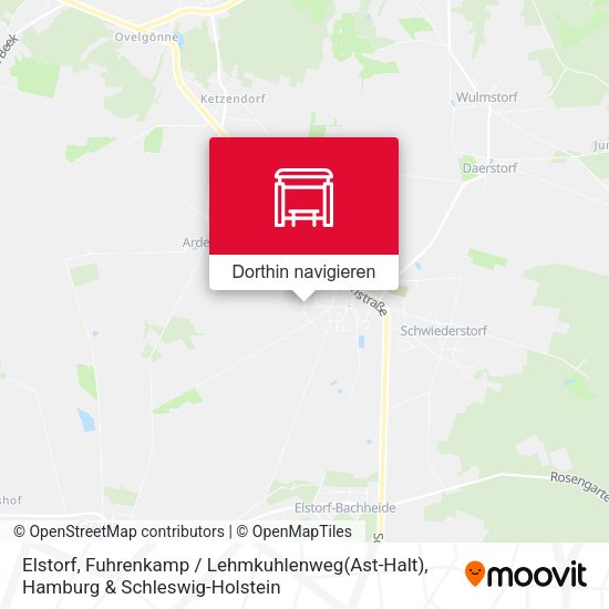 Elstorf, Fuhrenkamp / Lehmkuhlenweg(Ast-Halt) Karte
