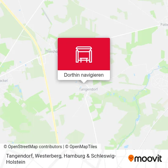 Tangendorf, Westerberg Karte