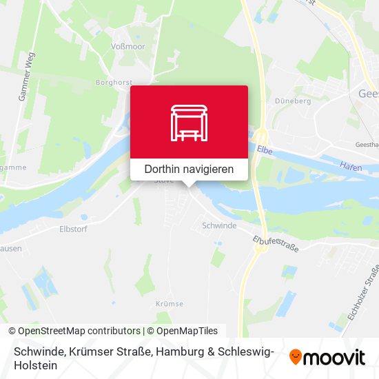 Schwinde, Krümser Straße Karte