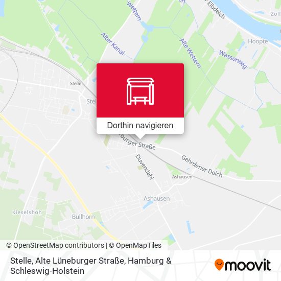 Stelle, Alte Lüneburger Straße Karte