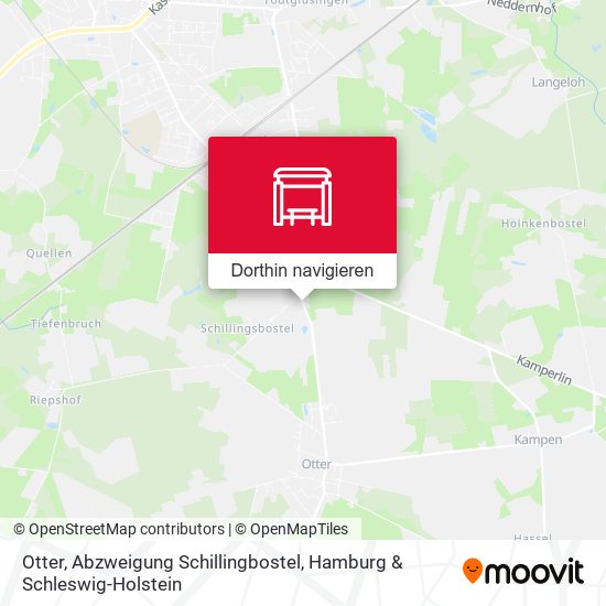 Otter, Abzweigung Schillingbostel Karte