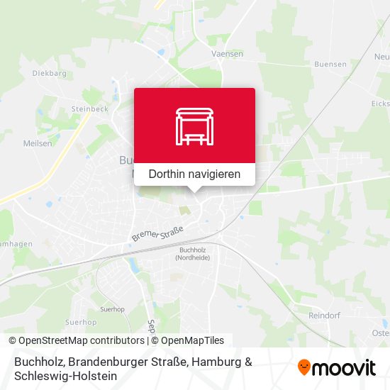 Buchholz, Brandenburger Straße Karte