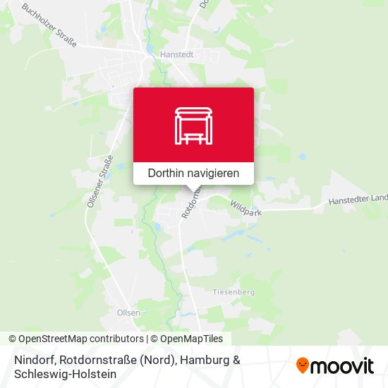 Nindorf, Rotdornstraße (Nord) Karte