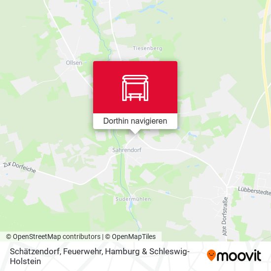 Schätzendorf, Feuerwehr Karte
