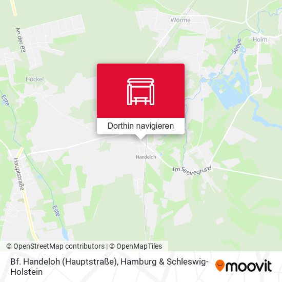 Bf. Handeloh (Hauptstraße) Karte
