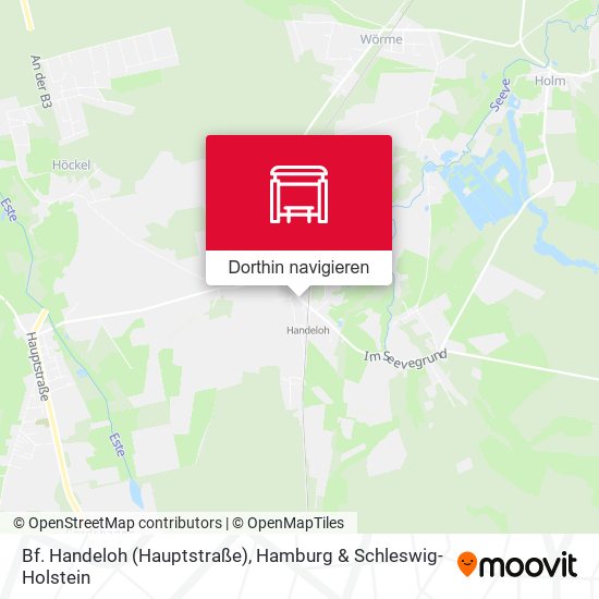 Bf. Handeloh (Hauptstraße) Karte