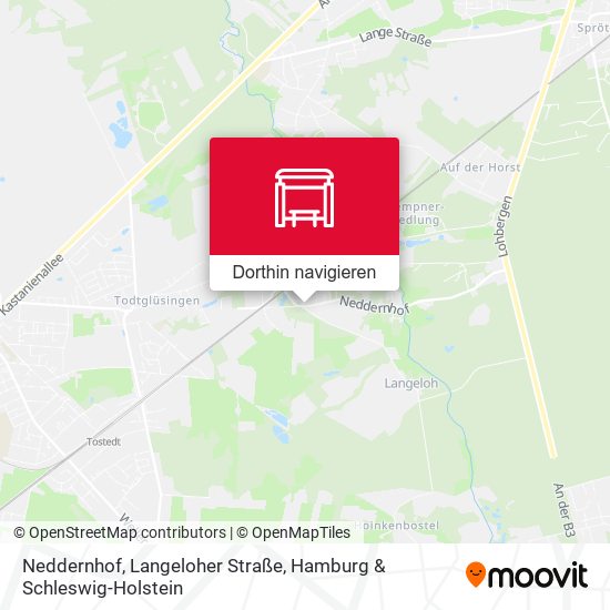 Neddernhof, Langeloher Straße Karte