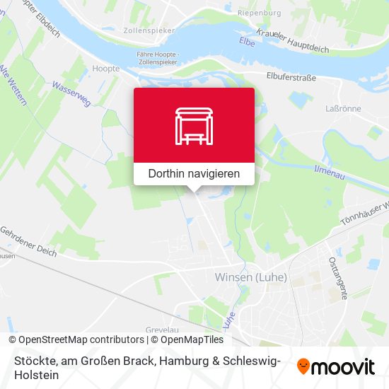 Stöckte, am Großen Brack Karte