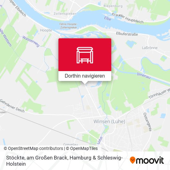 Stöckte, am Großen Brack Karte