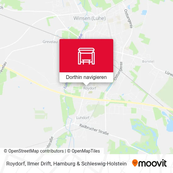 Roydorf, Ilmer Drift Karte
