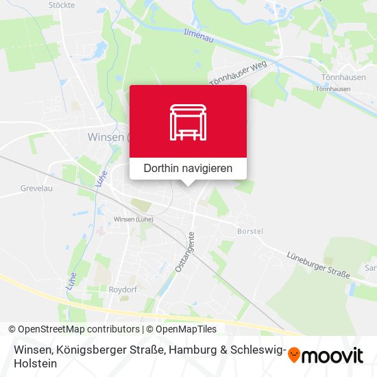 Winsen, Königsberger Straße Karte