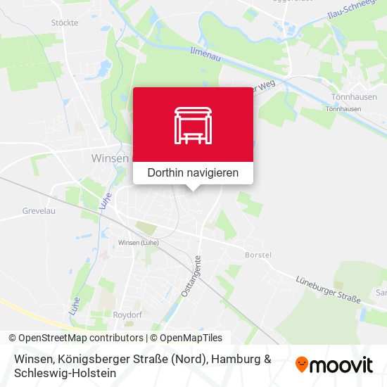 Winsen, Königsberger Straße (Nord) Karte