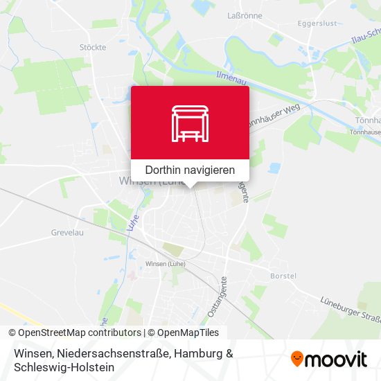 Winsen, Niedersachsenstraße Karte