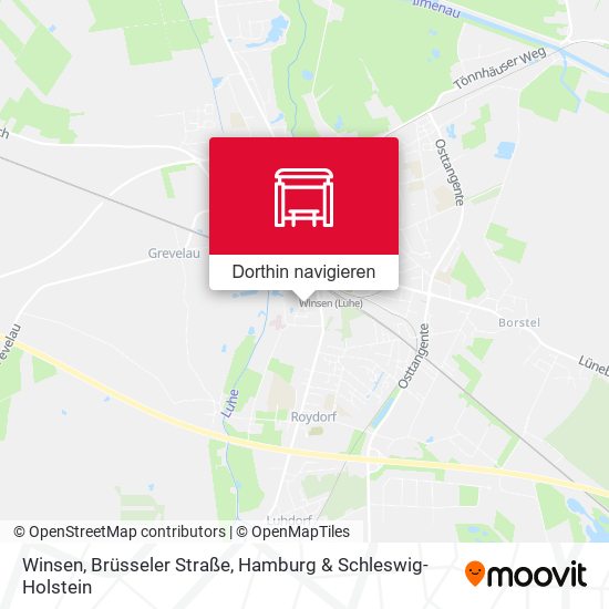 Winsen, Brüsseler Straße Karte