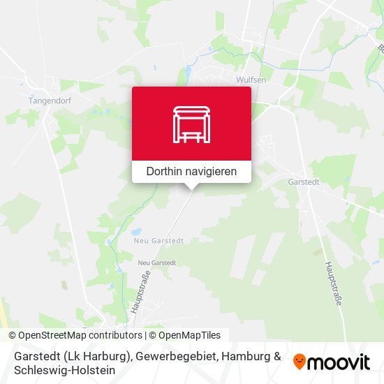 Garstedt (Lk Harburg), Gewerbegebiet Karte