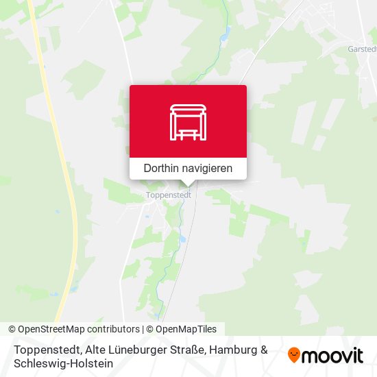 Toppenstedt, Alte Lüneburger Straße Karte