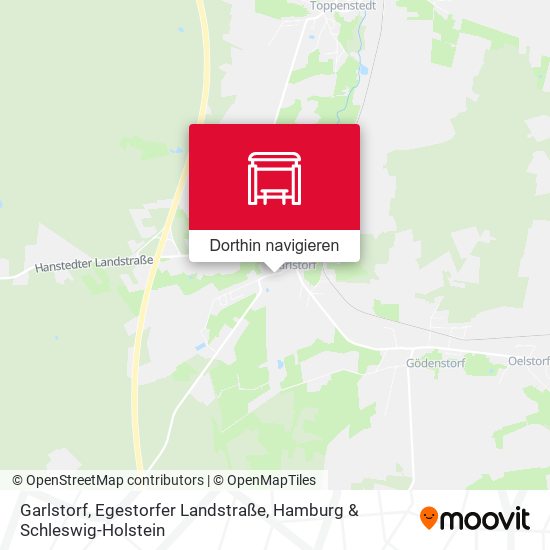 Garlstorf, Egestorfer Landstraße Karte