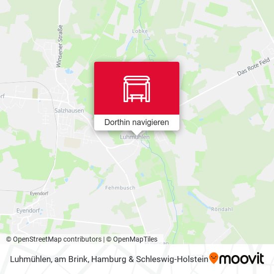 Luhmühlen, am Brink Karte