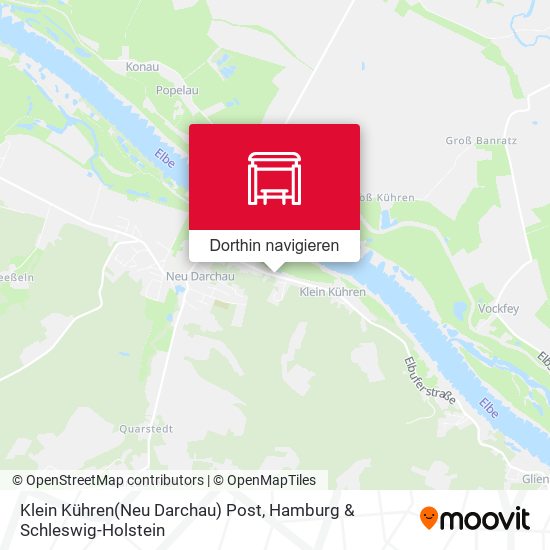 Klein Kühren(Neu Darchau) Post Karte