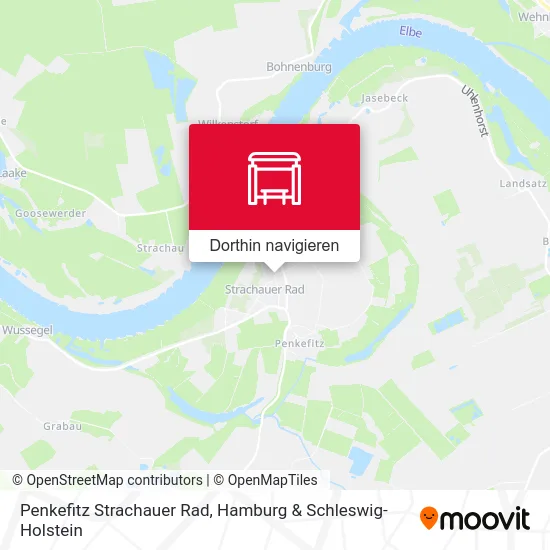 Penkefitz Strachauer Rad Karte