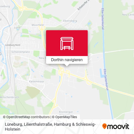 Lüneburg, Lilienthalstraße Karte