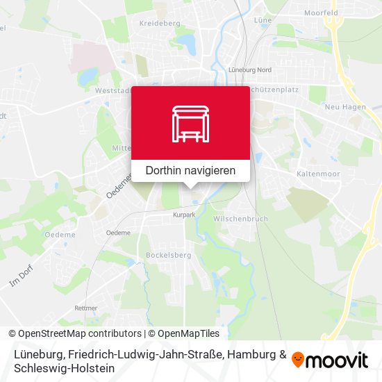 Lüneburg, Friedrich-Ludwig-Jahn-Straße Karte