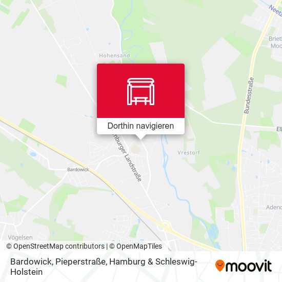 Bardowick, Pieperstraße Karte