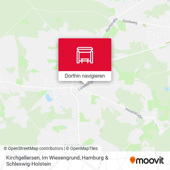 Kirchgellersen, Im Wiesengrund Karte
