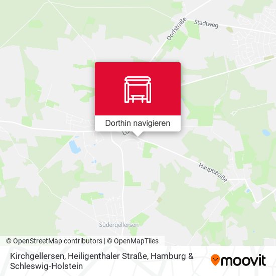 Kirchgellersen, Heiligenthaler Straße Karte
