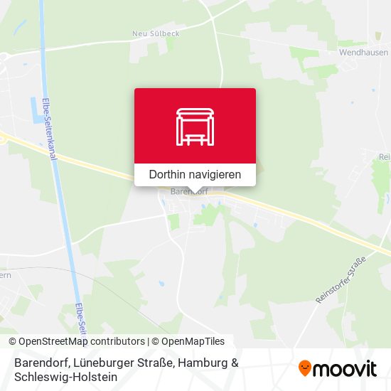 Barendorf, Lüneburger Straße Karte