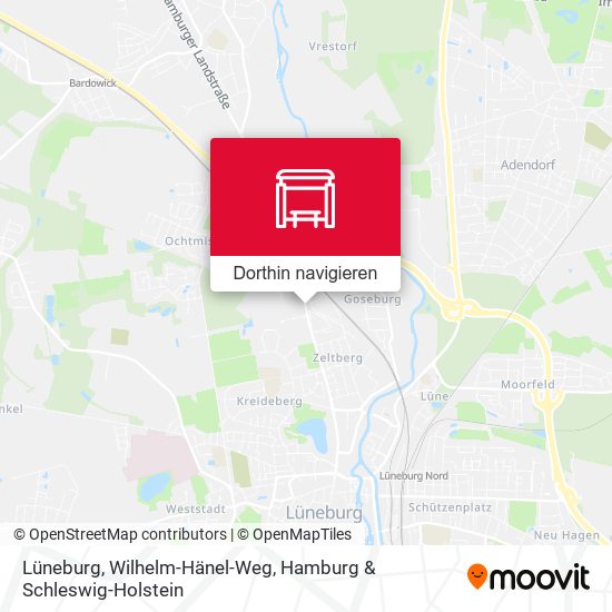Lüneburg, Wilhelm-Hänel-Weg Karte