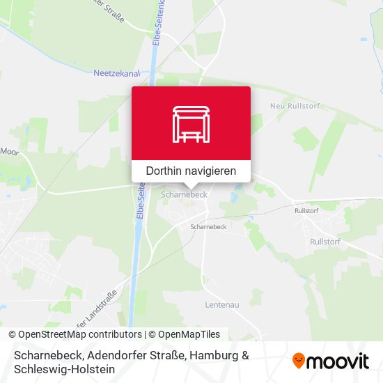 Scharnebeck, Adendorfer Straße Karte