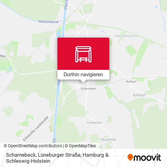 Scharnebeck, Lüneburger Straße Karte