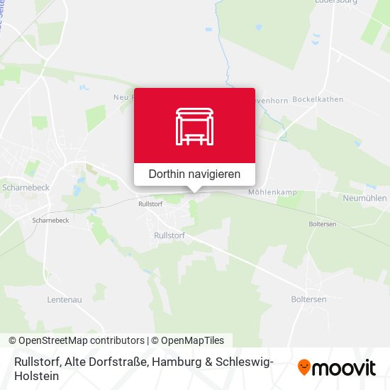Rullstorf, Alte Dorfstraße Karte