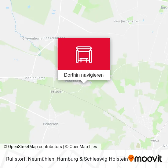 Rullstorf, Neumühlen Karte