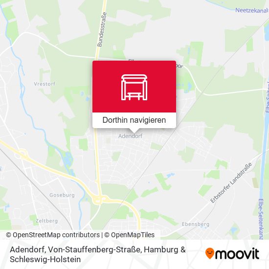Adendorf, Von-Stauffenberg-Straße Karte