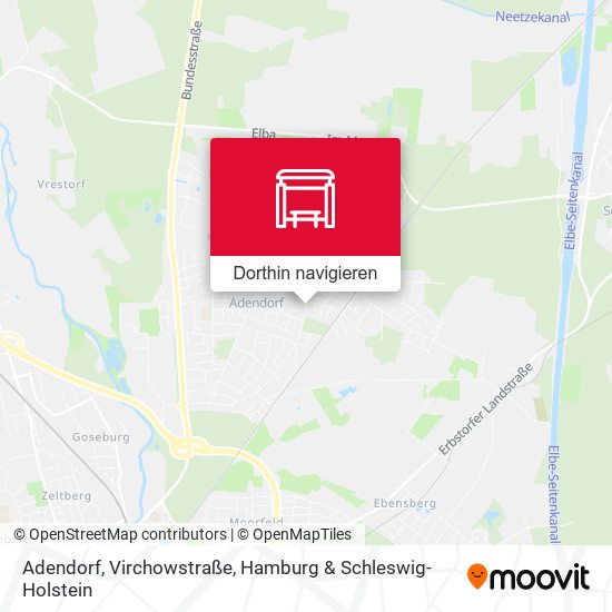Adendorf, Virchowstraße Karte
