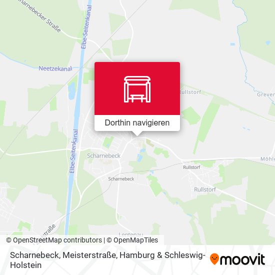 Scharnebeck, Meisterstraße Karte