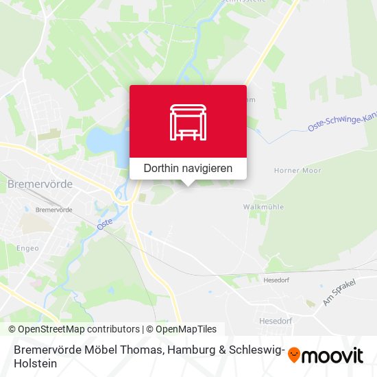 Bremervörde Möbel Thomas Karte