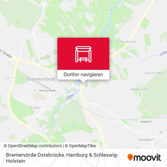 Bremervörde Ostebrücke Karte