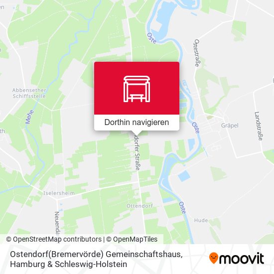 Ostendorf(Bremervörde) Gemeinschaftshaus Karte