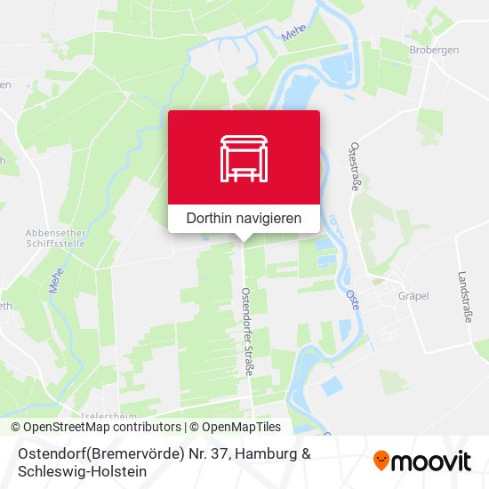 Ostendorf(Bremervörde) Nr. 37 Karte