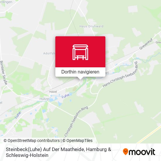 Steinbeck(Luhe) Auf Der Maatheide Karte