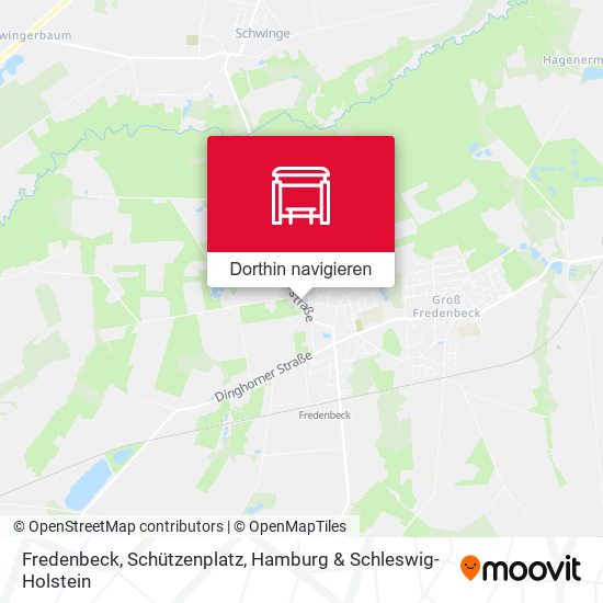 Fredenbeck, Schützenplatz Karte