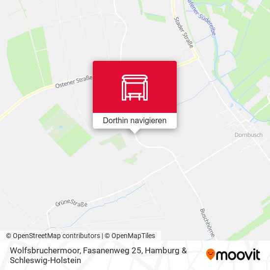 Wolfsbruchermoor, Fasanenweg 25 Karte
