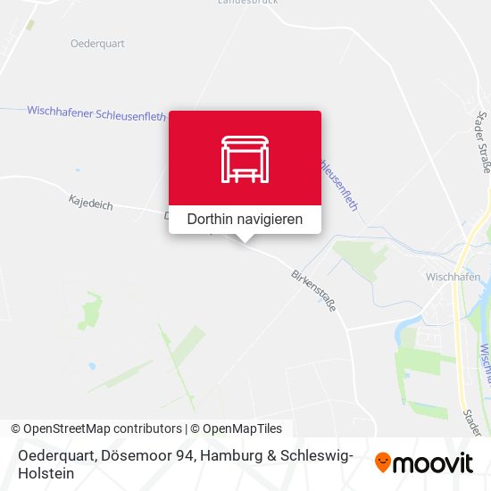 Oederquart, Dösemoor 94 Karte